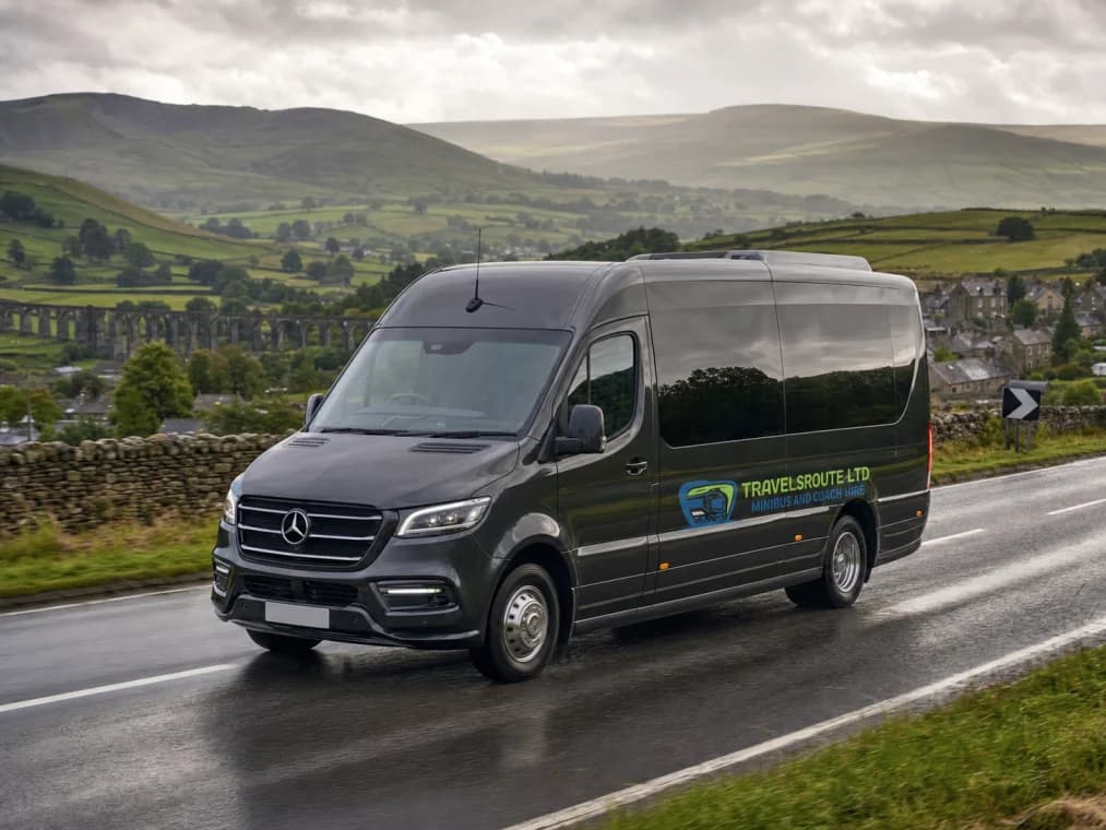 Long-distance minibus and coach travel from London