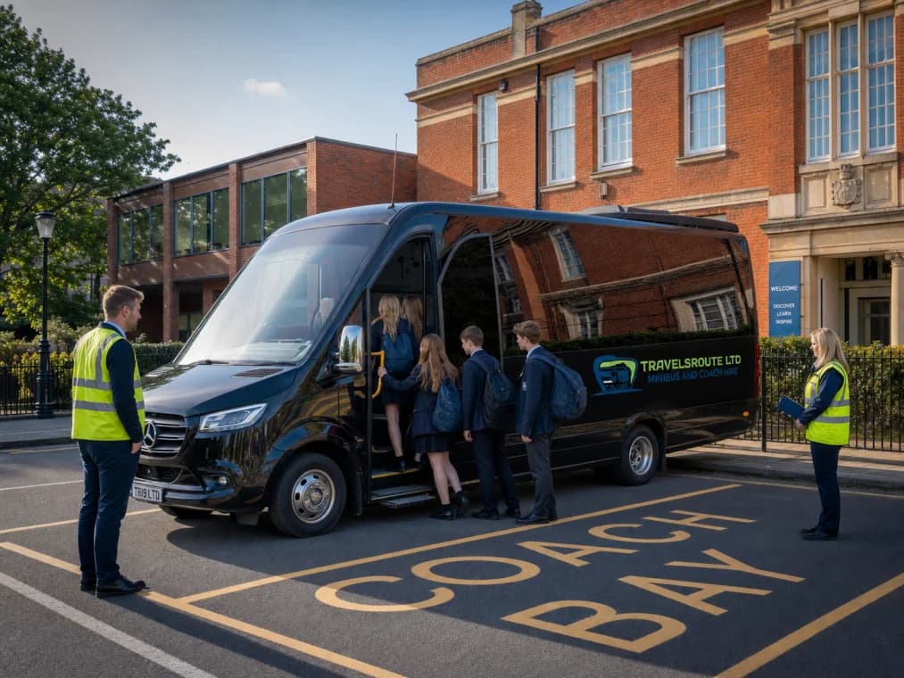 School trip minibus and coach hire