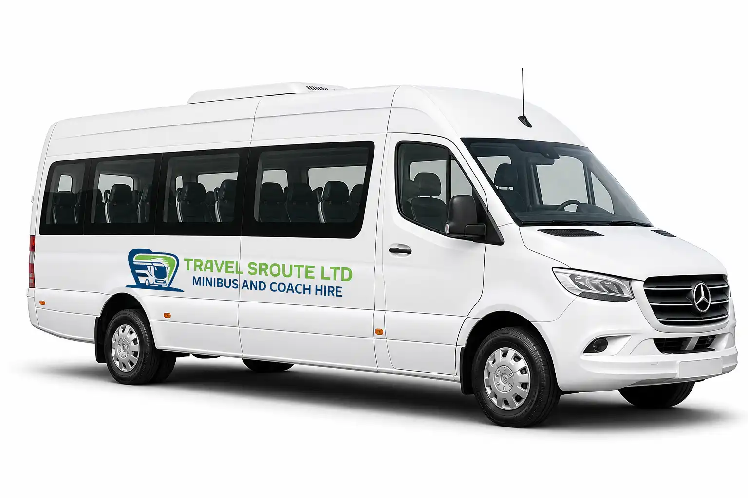 Representative minibus for group transport in Hackney