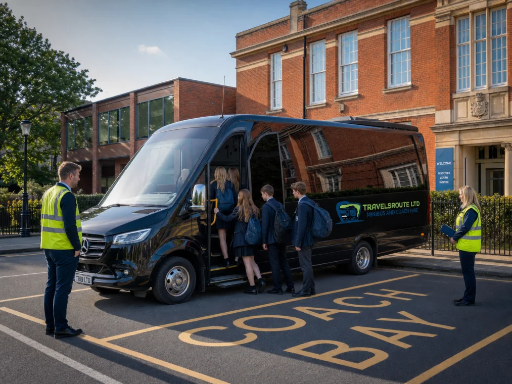 Group transport for a school trip